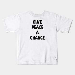 Peace Love Friendship Harmony Kids T-Shirt